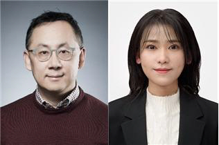 김태근(왼쪽) 교수(교신저자)와  Wanqi Ren 박사(제1저자)